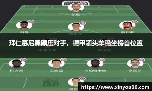 拜仁慕尼黑碾压对手，德甲领头羊稳坐榜首位置